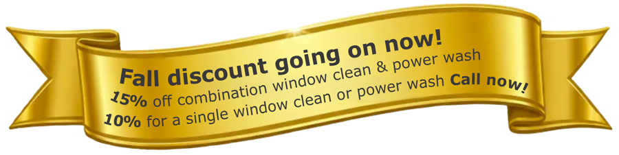 Power Wash Surface Clean or Window Clean 10% off obx