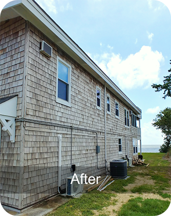 obx power wash after 6