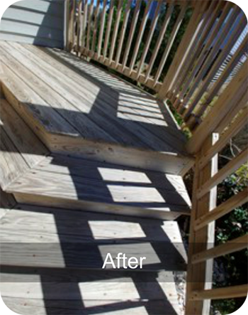 obx steps after power wash 9