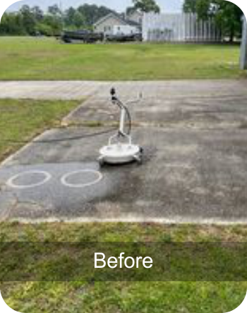 Before Surface Cleaning in Nags Head obx