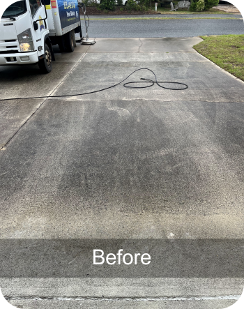 Before Surface Cleaning in Duck obx