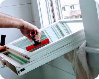 New Construction obx commercial window scraping 